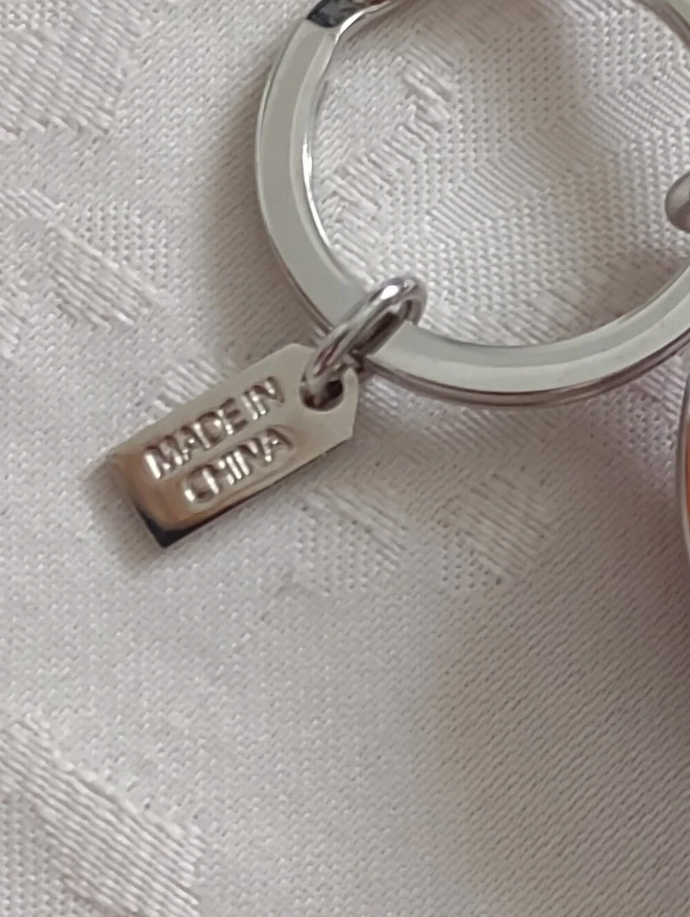 Coach Turn Lock Charm Two Key Chains